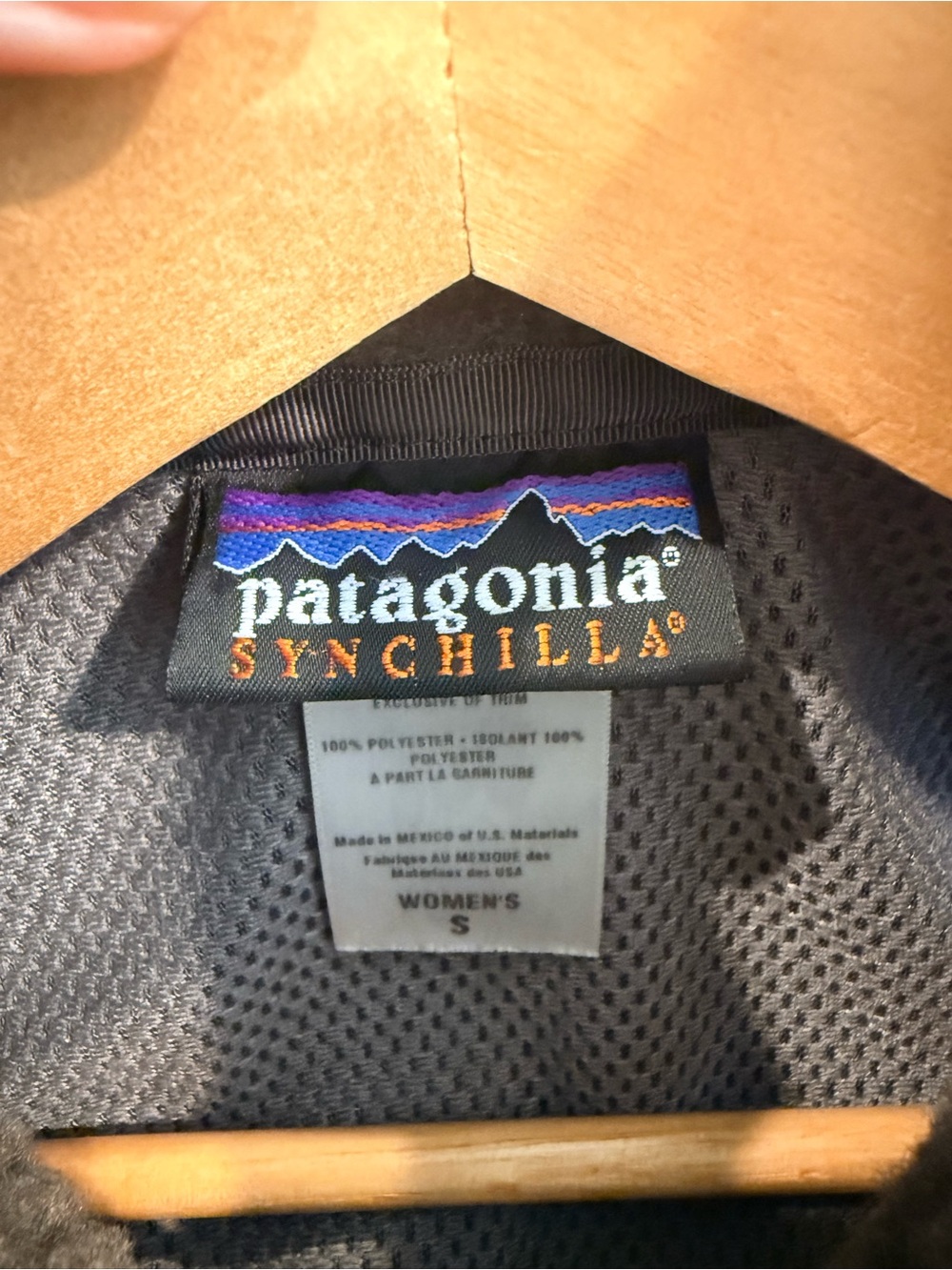 Patagonia Women’s Classic Retro-X Fleece Vest Dark Walnut Brown Sherpa Small - Picture 4 of 4